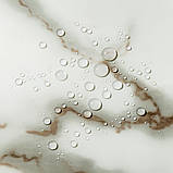 Самоклеюча вінілова PET плитка Білий граніт 600х300х2мм, фото 5