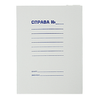 /Папка ПРАВОРУЧ А4 картон 035 мм