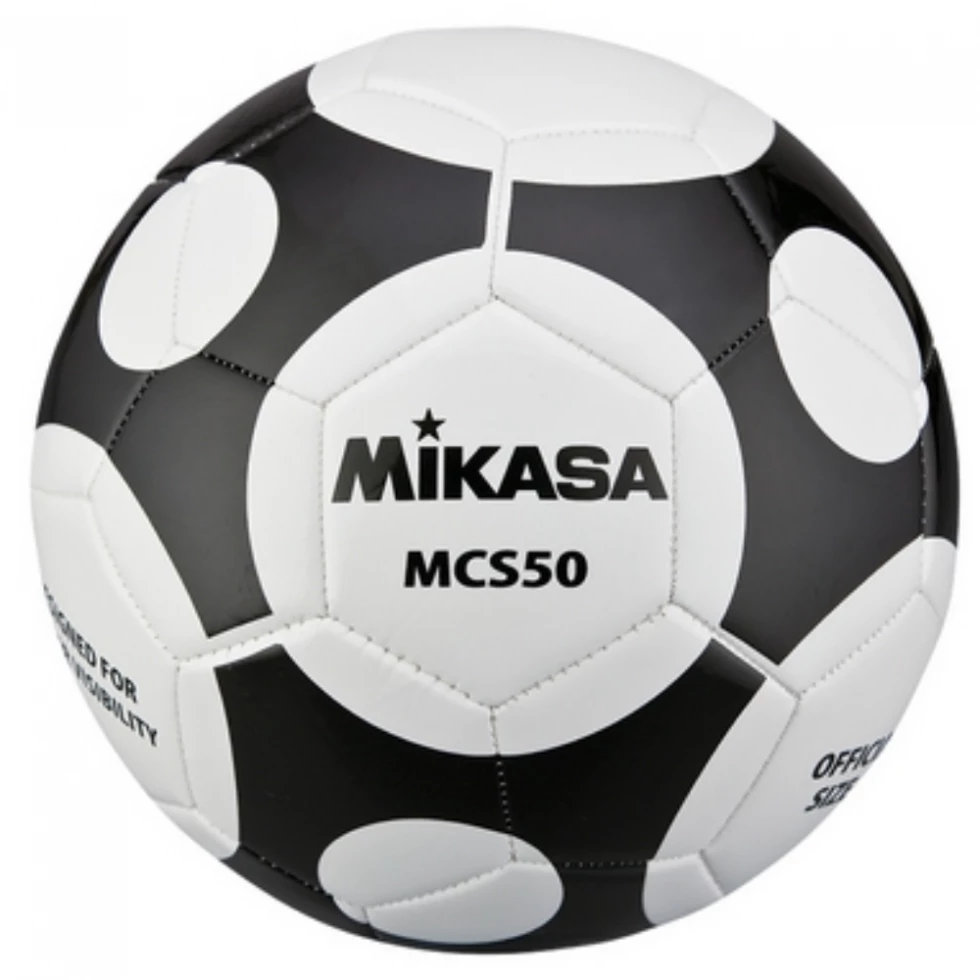 М'яч футбольний Mikasa MCS50-WBK розмір 5