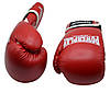 Боксерські рукавиці PowerPlay 3019 Challenger Червоні 8 унцій, фото 9
