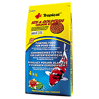 Сухой корм для прудовых рыб в палочках Tropical Koi & Goldfish Colour Sticks 50 л/4 кг