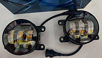 Автофара LED на дах (6 LED) 5D-18W-SPOT, фото 3
