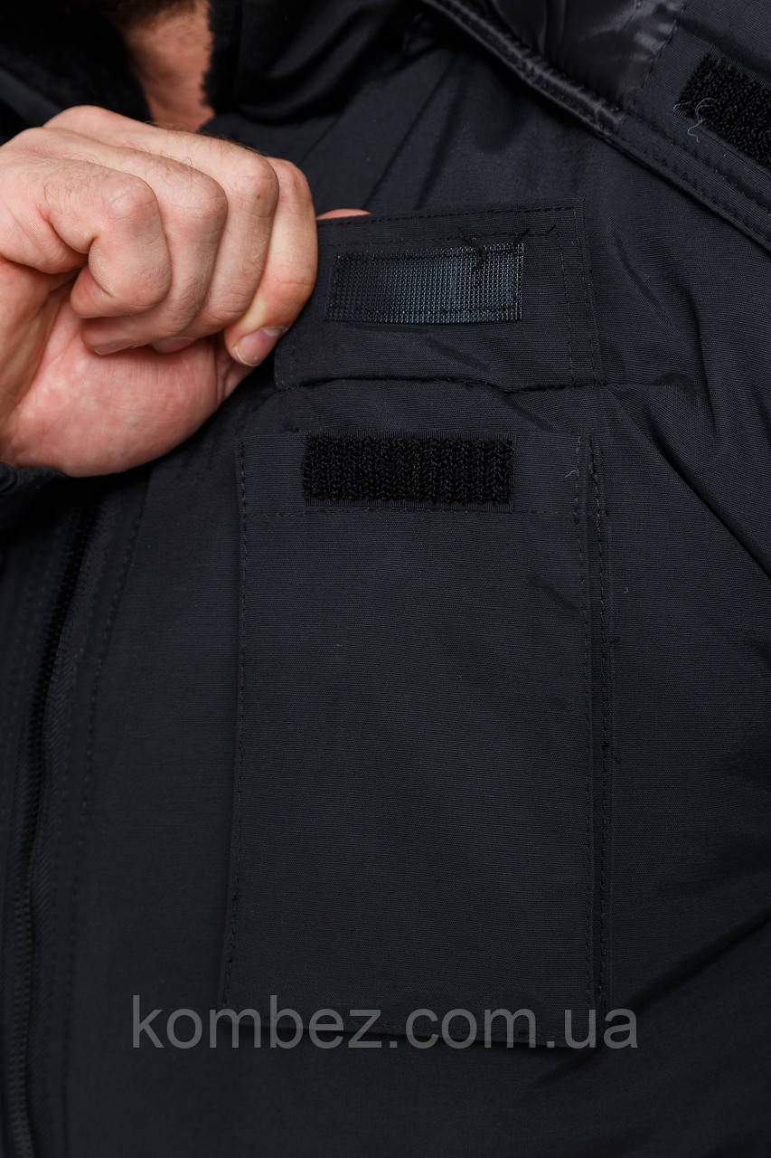 Куртка рабочая утепленная ГЕТЬМАН-1, черный, смесовая - фото 8 - id-p2018321639