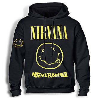 Толстовка Худі NIRVANA Nevermind Smile, фото 3