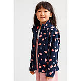 Дитяча флісова кофта кардиган на блискавці H&M на дівчинку - 35001 - 6-8 років - р.122-128, фото 4