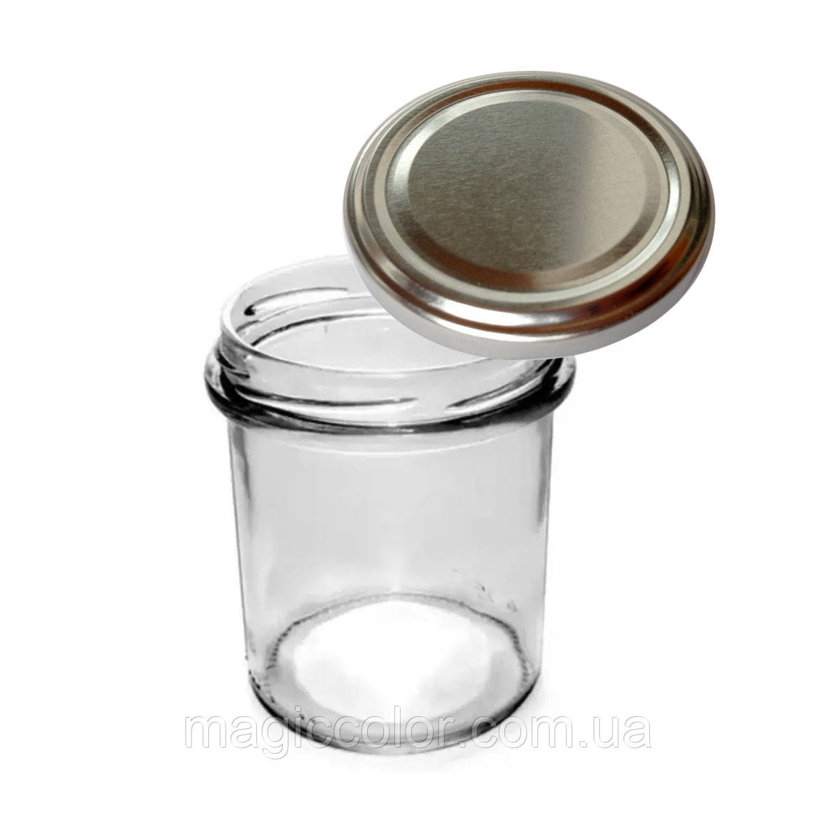 Баночка стеклянная с крышкой 145 мл Для косметики и свечей. (ID ...