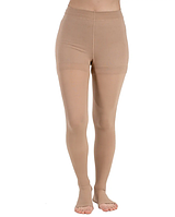 Компресійні колготи з відкритим носком 2 клас компресії 22-32 мм рт ст бежеві W1311 Wingmed Туреччина