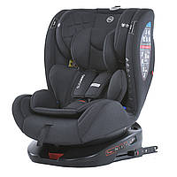 Автокресло детское (группа +0-1-2-3, 0-36 кг, isofix) El Camino EVEREST ME 1114 Dark Gray Темно-серый