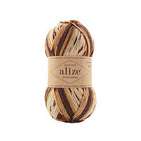 Носочная пряжа (нитки) Alize Wooltime (Ализе Вултайм) цвет 11023