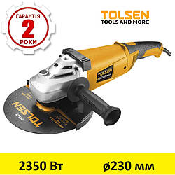Болгарка (кутова шліфмашина) Tolsen Е-230/2350