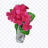 Штучні квіти фіалочки бордюрні, фото 7