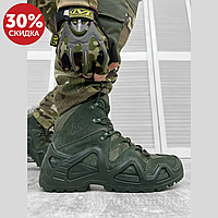 Тактические ботинки AK OLIVA, Спецобувь, Мужская военная защитная обувь, Берцы ВСУ, Военные ботинки