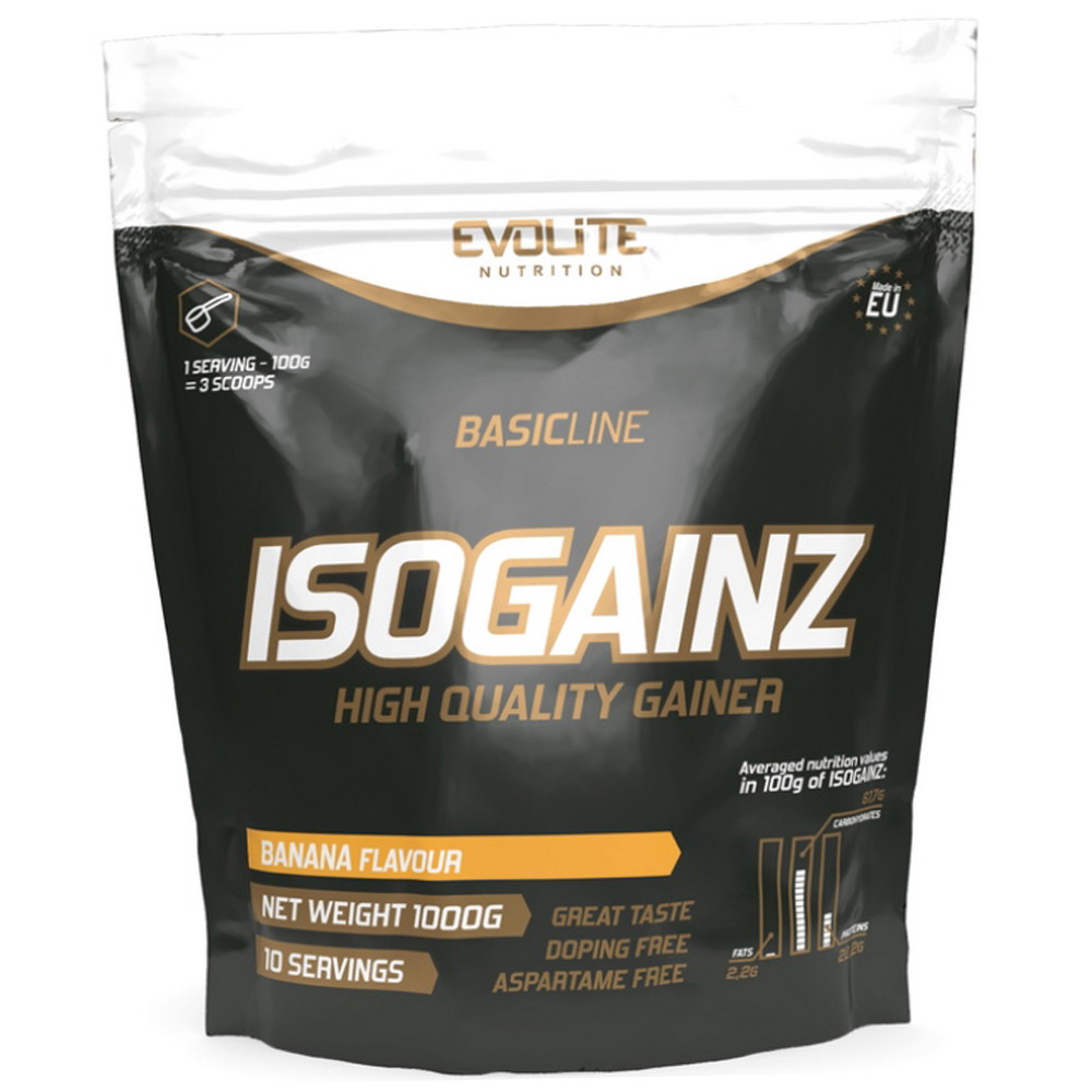 Гейнер Evolite Nutrition Iso Gainz 1кг