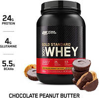 Протеин Optimum Nutrition 100% Whey Gold Standard 2273 grams со вкусом шоколадно-арахисового масла