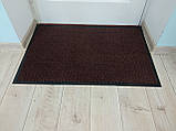 Вологопоглинаючий килимок (60х90 см) з поліамідним покриттям і гумовою основою (коричневий), фото 3