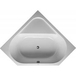 Кутова ванна Duravit D-Code 140x140 см біла 700137000000000