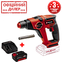 Набор перфоратор Einhell TE-HD 18/12 Li - Solo + зарядное устройство и аккумулятор 18V 4,0 Ah TSH