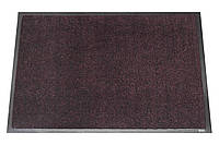 Влагопоглощающий коврик (80х120 см) с полиамидным покрытием и резиновой основой (коричневый)