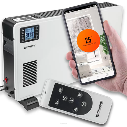 Конвекторний обігрівач Powermat PM-GK-3500DLW, фото 1