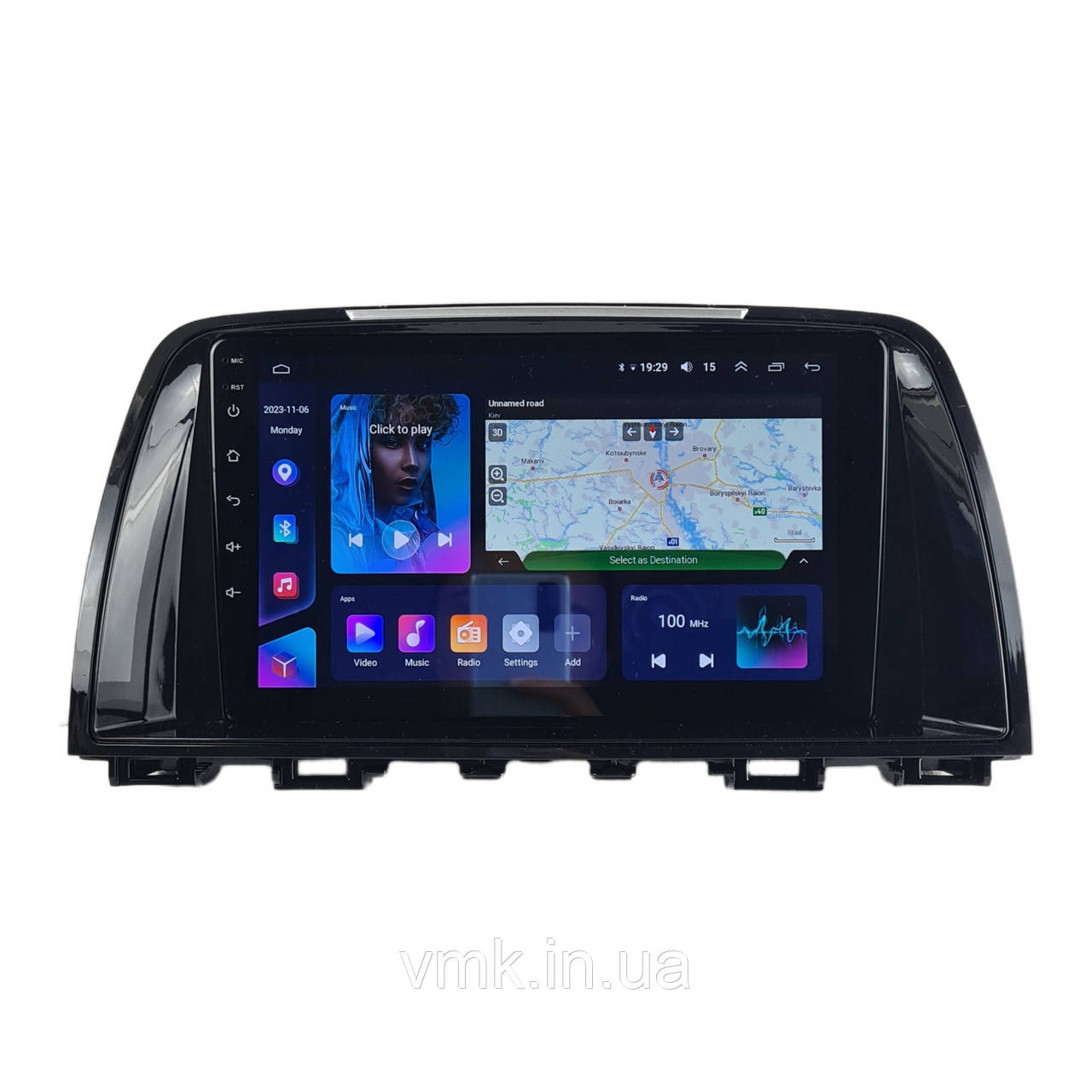 Андроїд Автомагнітола Mazda 6 2012-2017 ATZ ТОП платформа 7862 8 ядер 4G DSP CarPlay Android QLED, фото 1