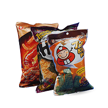 Норі снеки, чипси та крекер