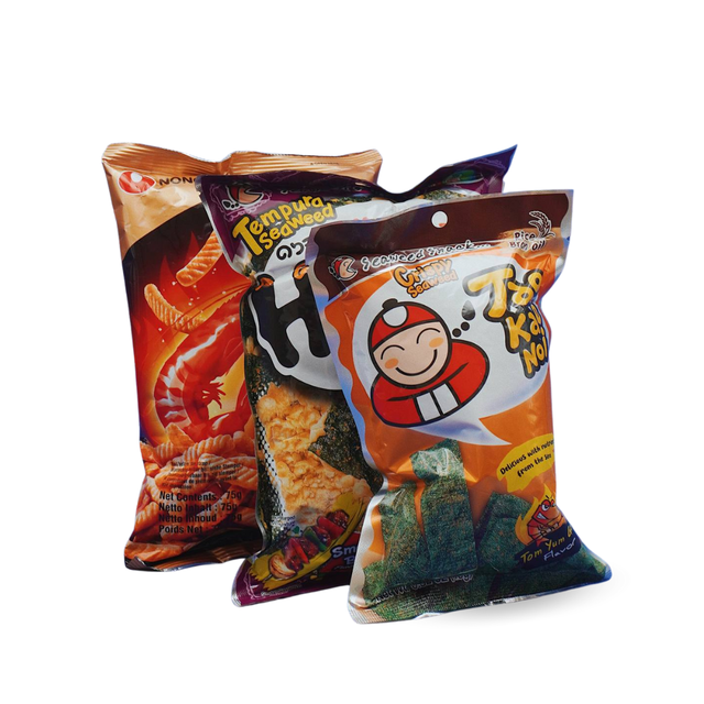 Азиатские снеки нори и чипсы купить в Украине - Asia Foods