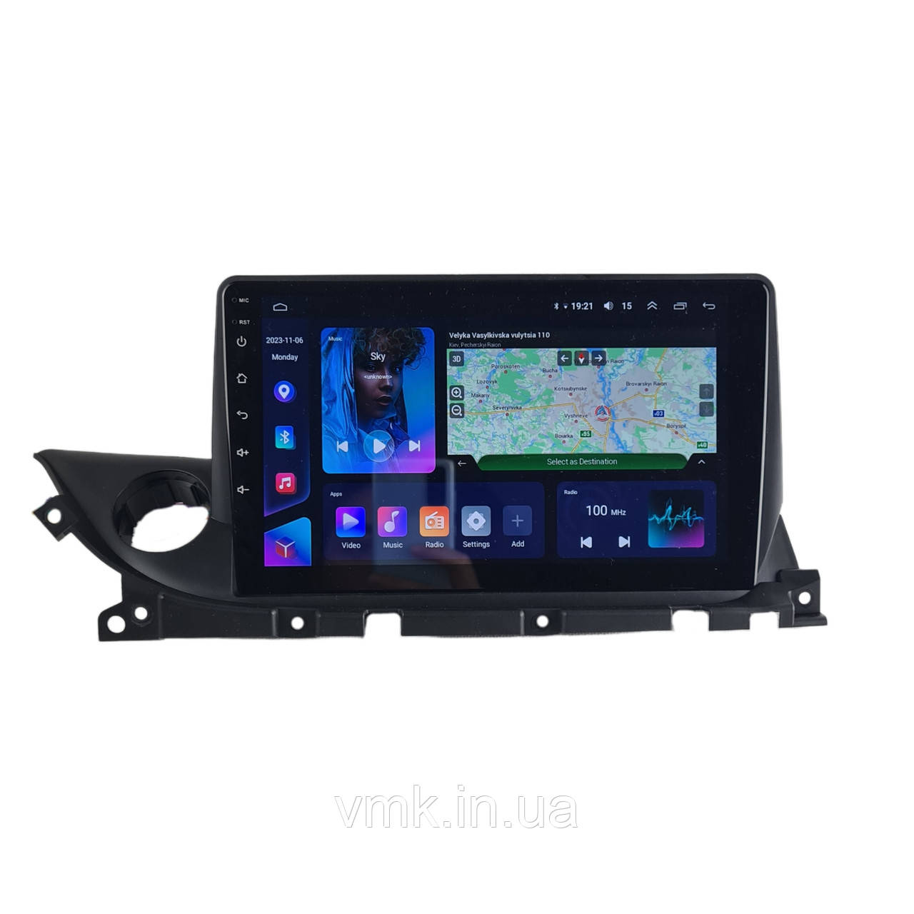 Андроїд Магнітола Mazda 6 III 3 GJ GL 2019-2022 4core Base Android 13, Platform JAC, фото 1