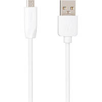 USB Cable Gelius One GP-UC115 MicroUSB White (1m) (12W)
