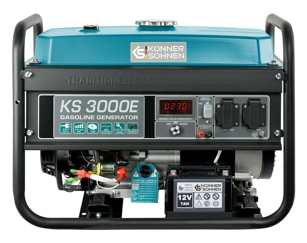 Електростанції Konner&Sohnen KS 3000E  (2,6-3,0 кВт)
