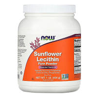 Аминокислота Now Foods Подсолнечный Лецитин чистый порошок, Sunflower Liquid Lecith (NOW-02314)
