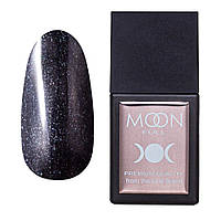 MOON База для нігтів Amazing Color Base 3011 темно-графітовий з різнобарвним мікроблеском