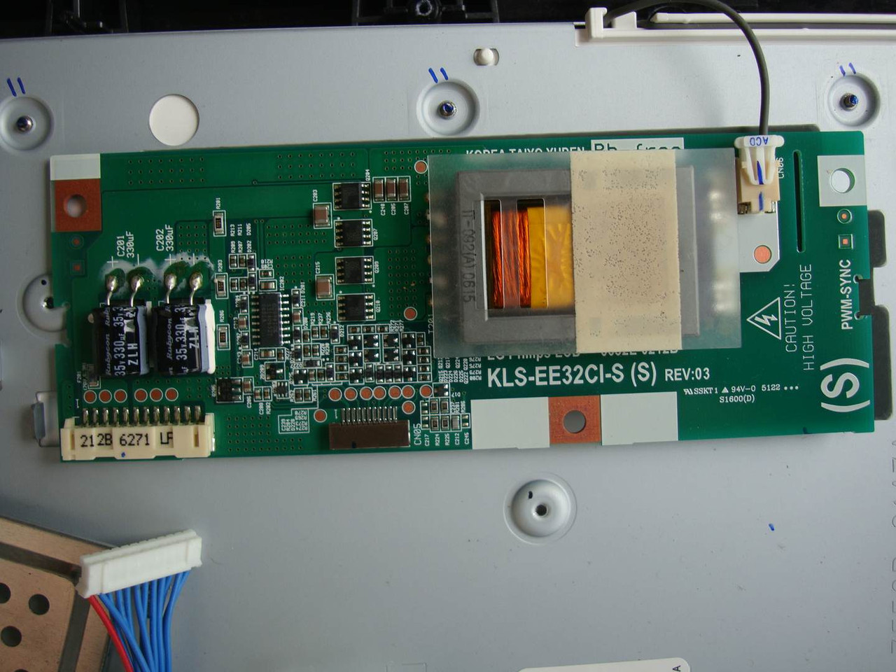 Запчастини для телевізора LG Philips (KLS-EE32CI-S, KLS-EE32CI-M, 6870C-0060G)