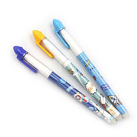 Ручка пиши-стирай гелева 0,38мм синя космос GP-34227 Space