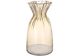 Вазакло "Грейс" h-25,5 см,амбер No591-390/Bonadi/(6)