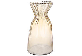 Вазакло "Грейс" h-30,5 см,амбер No591-391/Bonadi/(6)