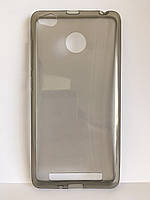 Чехол для Xaiomi Redmi 3S / 3Pro силиконовый ультратонкий прозрачный серый