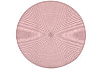 Серветка настільна кругла "Casual" 38см рожева №445-037/Bonadi/(4)