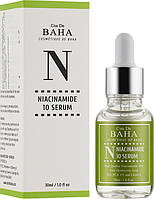 Протизапальна сироватка для жирної шкіри Cos De BAHA Niacinamide 10 Serum 30 ml