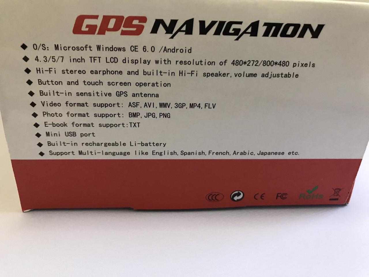 GPS навигатор 5 дюймов DDR2 128Mb 8Gb GPS-5002 - фото 8 - id-p2018404266