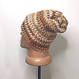Модна міксова шапка "Сахара", стильне забарвлення для чоловіків, жінок та поростків від PRIGRIZ, фото 4