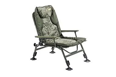 Рибальське крісло, Крісло коропове Mivardi Chair CamoCODE Arm