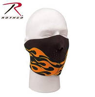 Полумаска неопреновая Rothco Пламя Neoprene Half-Face