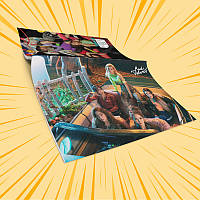 Зошит А5 48 арк. на скобі у клітинку 60 гр.м² Red Velvet