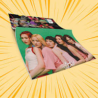 Зошит А5 48 арк. на скобі у клітинку 60 гр.м² Red Velvet 002