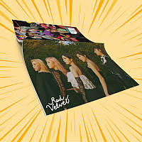 Зошит А5 48 арк. на скобі у клітинку 60 гр.м² Red Velvet 003