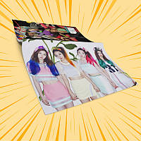 Зошит А5 48 арк. на скобі у клітинку 60 гр.м² Red Velvet 009