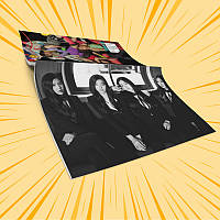 Зошит А5 48 арк. на скобі у клітинку 60 гр.м² Red Velvet 016