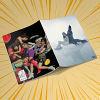 Зошит А5 48 арк. на скобі у клітинку 60 гр.м² Red Velvet 019