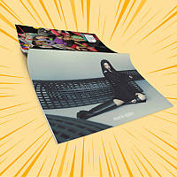 Зошит А5 48 арк. на скобі у клітинку 60 гр.м² Red Velvet 024