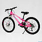Підлітковий велосипед Corso Primary 24" рама 11" сталевий, Saiguan 21S, зібраний на 75% у коробці, фото 3